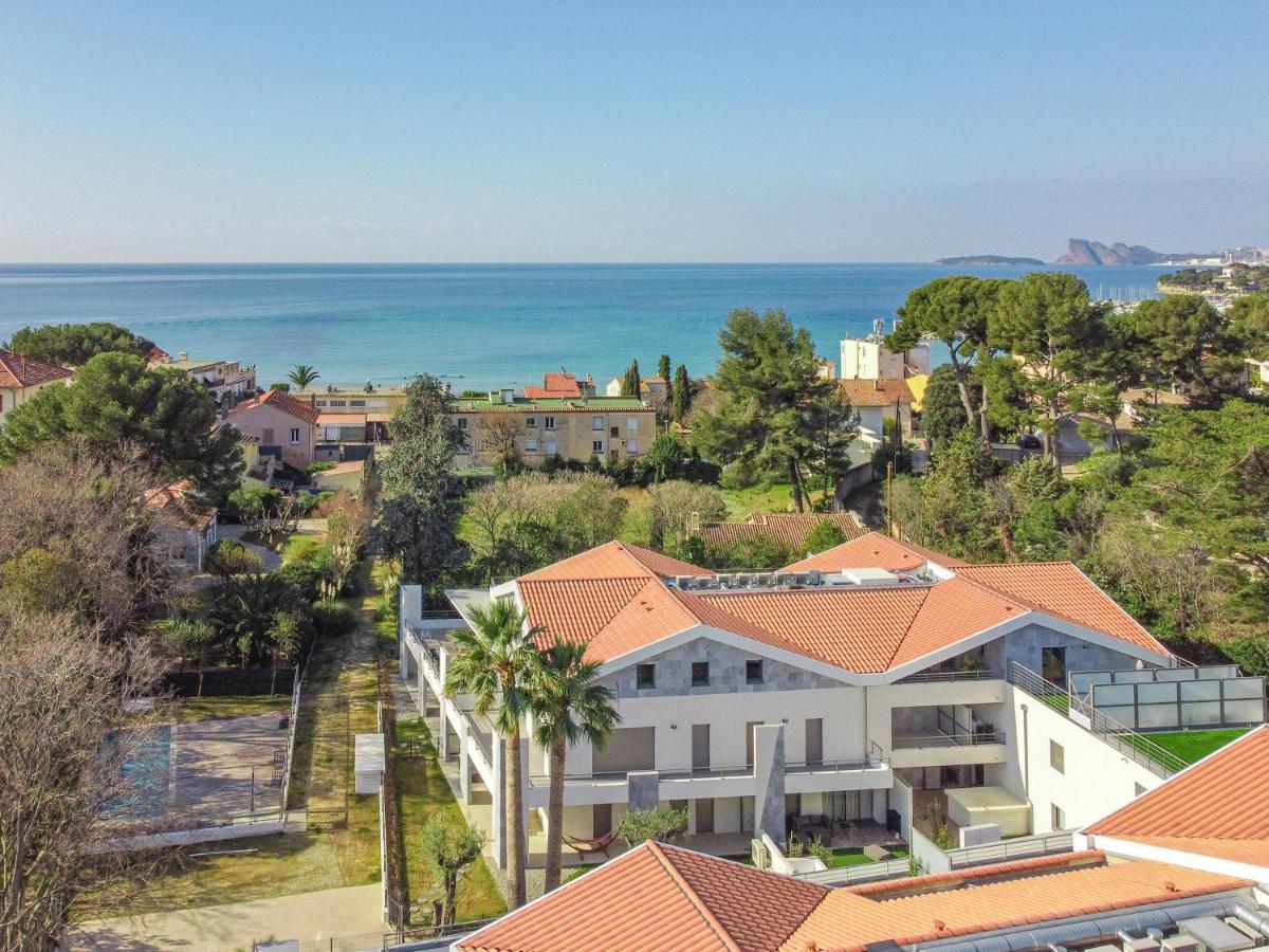 T3 Neuf - C13 - Jardin-Terrasse Et Piscine - Acces Direct Plages Et Centre Village Saint-Cyr-sur-Mer Exterior foto