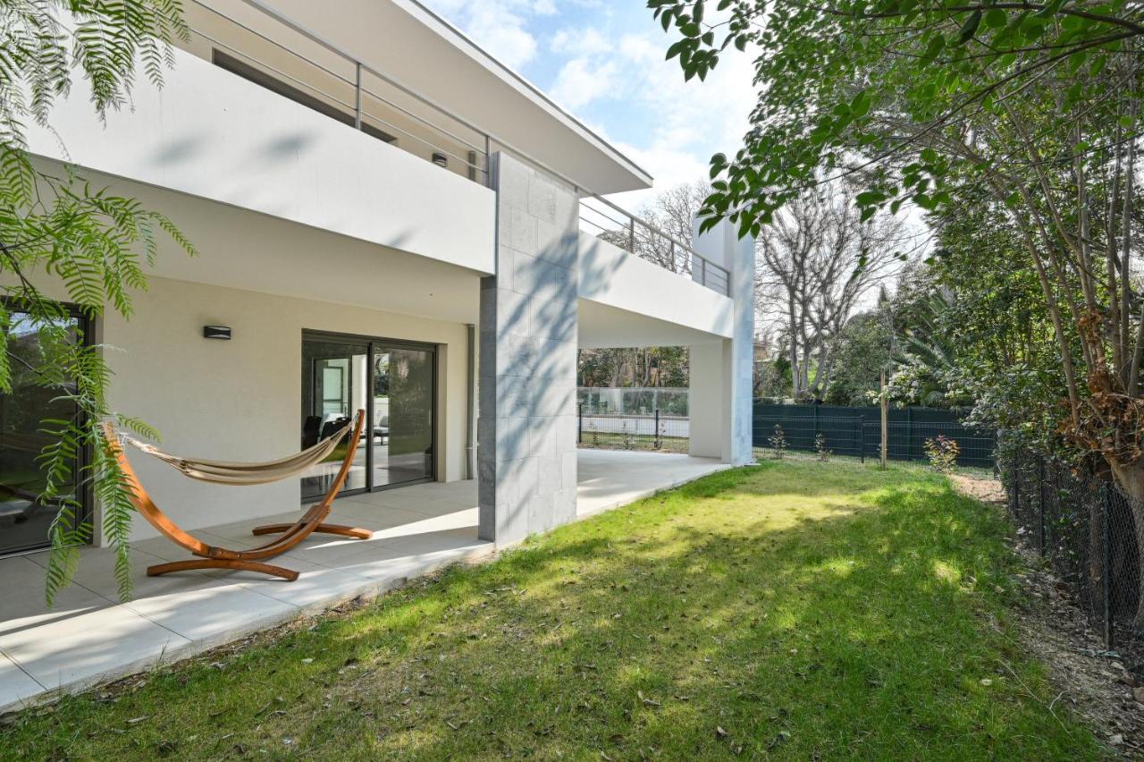 T3 Neuf - C13 - Jardin-Terrasse Et Piscine - Acces Direct Plages Et Centre Village Saint-Cyr-sur-Mer Exterior foto
